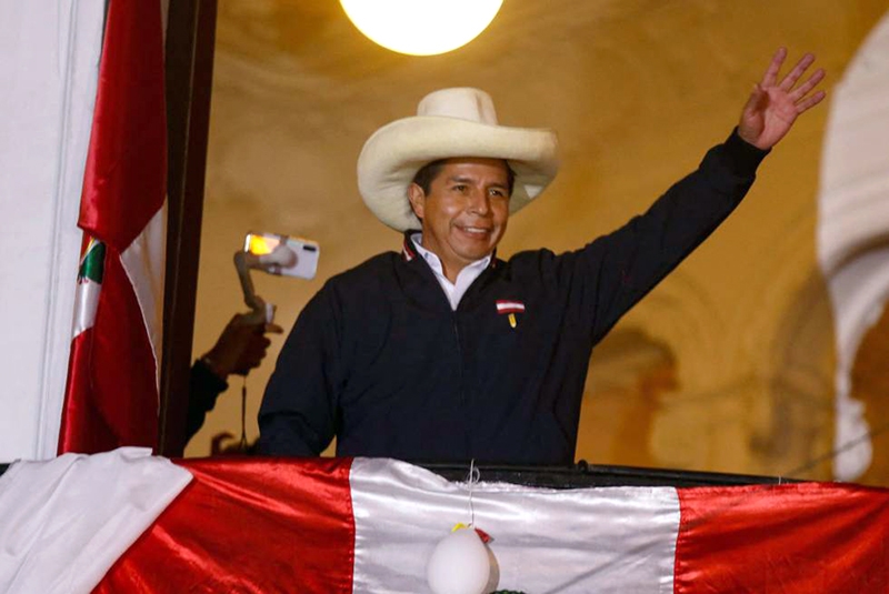 Pedro Castillo fue el vencedor de los comicios, del pasado 6 de junio, con el 50,12 por ciento de los votos emitidos.