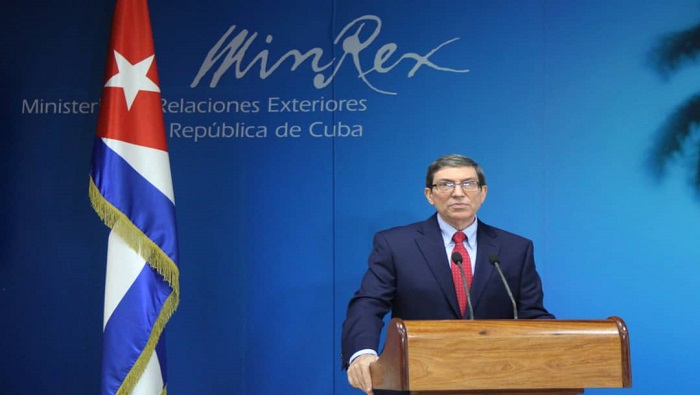 El canciller Bruno Rodríguez alertó que la política de presión ejercida por el Gobierno de EE.UU. va dirigida especialmente a países latinoamericanos.