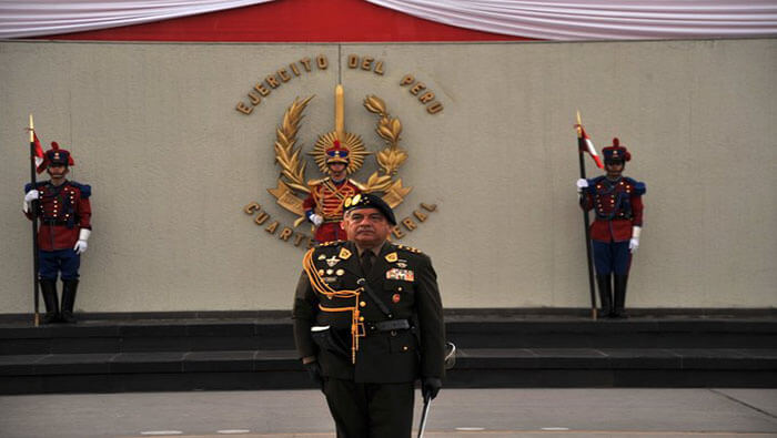 El general César Astudillo, venía ocupando la Comandancia General del Ejército por designación del expresidente Pedro Pablo Kuczynski, en 2017.