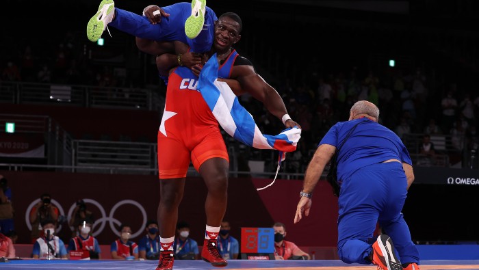 Lo más destacado de la jornada fue, sin dudas, la cuarta medalla de oro del luchador cubano, Mijaín López, en los 130 kg.