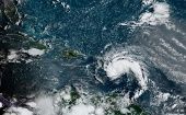 El Centro de Huracanes de EE.UU. informó que la tormenta tropical se moviliza al noroeste del Caribe con una velocidad de 15 millas por hora.
