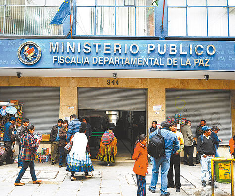 Los procesos de declaratoria de testigos se desarrollan en la sede de la Fiscalía Departamental de la Paz.