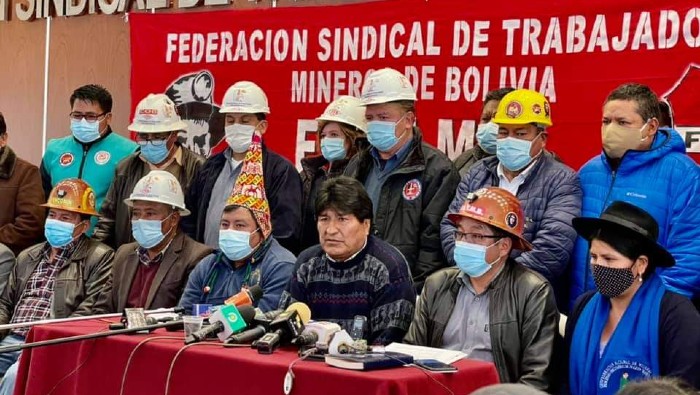 Los grupos sociales bolivianos reiteraron su unidad ante posibles intentos golpistas contra el presidente Luis Arce.