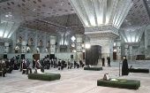 El presidente iraní juró junto a los miembros de su gabinete el mausoleo del difunto fundador de la República Islámica, el Imam Jomeini, su compromiso con los ideales de la nación.