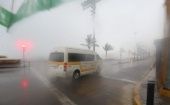 Mazatlán, Sinaloa está en fase roja por el ciclón, mientras las autoridades de la capital estatal  pidieron a la población "resguardo total".