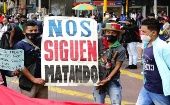 El Estado colombiano es el que debe garantizar “la vida y la integridad de las personas", indicó el Coordinador Nacional Agrario.