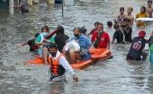 Filipinas en menos de diez días ha recibido el impacto de dos ciclones tropicales, uno de ellos un poderoso huracán categoría 3.