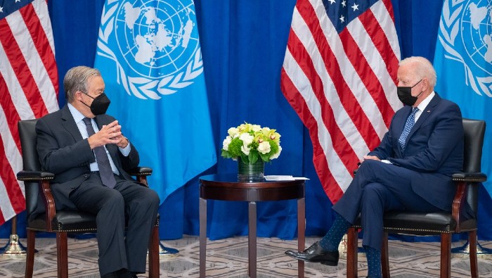 En plena sede de la ONU, Biden dijo que EE.UU. se reserva el derecho de responder de la forma que consideren apropiada los ataques contra ellos o sus aliados, sin especificar qué entendía por apropiado.