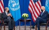 En plena sede de la ONU, Biden dijo que EE.UU. se reserva el derecho de responder de la forma que consideren apropiada los ataques contra ellos o sus aliados, sin especificar qué entendía por apropiado.