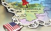 Venezuela ha denunciado en diversos organismos de la ONU los impactos negativos del bloqueo estadounidense que ha bloqueado fondos del país, necesarios para el desarrollo.