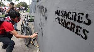 Las masacres perpetradas en Colombia han cobrado 258 vidas en este 2021.