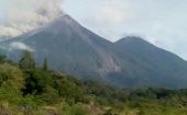 Este es uno de los tres volcanes activos en Guatemala, país que, como el resto de Centroamérica, está situado sobre el llamado Cinturón de Fuego del Pácifico.