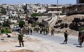 El Ejército Árabe Sirio consolida sus posiciones en Deraa, donde en las últimas semanas grupos terroristas se entregan y deponen sus armas.