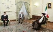 El presidente iraní, Seyyed Ebrahim Raisi, se reunió en Teherán con el jefe de la diplomacia venezolana, Félix Plasencia.