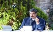 El presidente Nicolás Maduro anunció la ruptura de las relaciones bilaterales con Colombia en febrero de 2019.