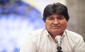 Respecto a la defensa de la democracia, Morales reiteró que los movimientos indígenas se mantendrán alertas.