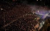 Alrededor de 50.000 personas asistían al primer día del festival de Música Astroworld, en Houston, Texas.