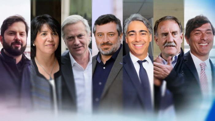 Siete candidatos competirán el domingo próximo por la presidencia de Chile para el periodo 2022-2026.