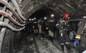 Los equipos de socorro aún trabajan buscando sobrevivientes en la mina Listviazhnaya, en la región rusa de Siberia.