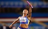 El relevo 4x100 femenino de Colombia se llevó el oro con nuevo récord sudamericano para la especialidad.