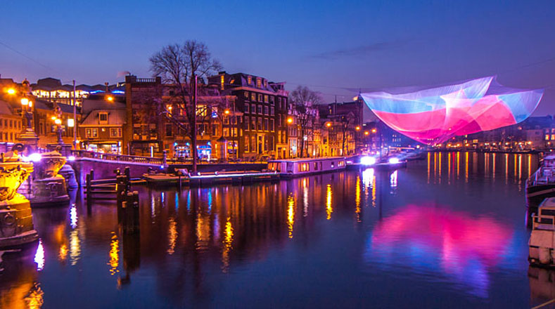 Ámsterdam celebra el 10° Festival de la Luz