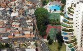 Según el informe, Brasil es el país latinoamericano con mayor desigualdad, pues el 10 por ciento más rico gana 29 veces más que el 50 por ciento más pobre.