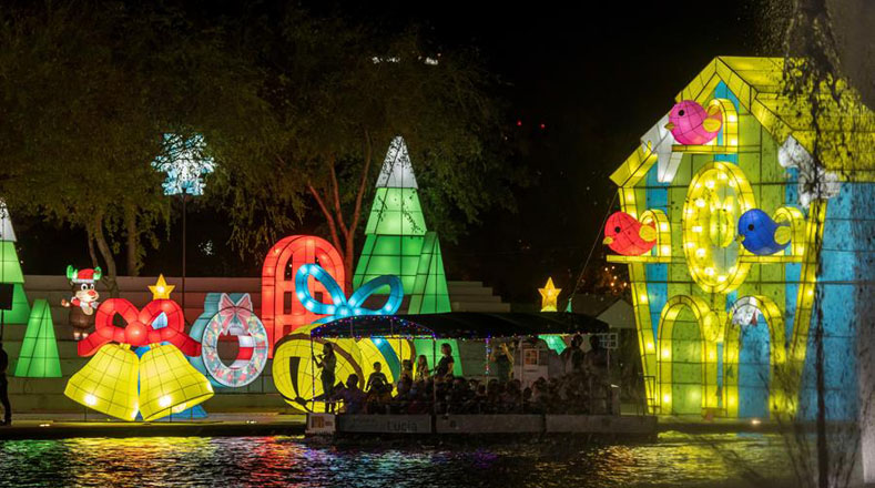 Festival Luztopía ilumina más de 200 figuras gigantes en México