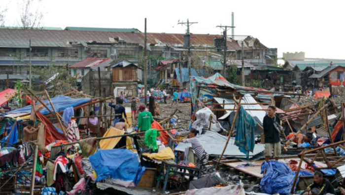 Tifón Rai es una de las tormentas más mortíferas que azotan Filipinas en los últimos años.