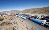 El alto funcionario boliviano agregó que el paso fronterizo se va descongestionando.