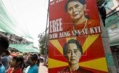 Suu Kyi fue derrocada por el golpe de Estado perpetrado en pasado 1 de febrero.