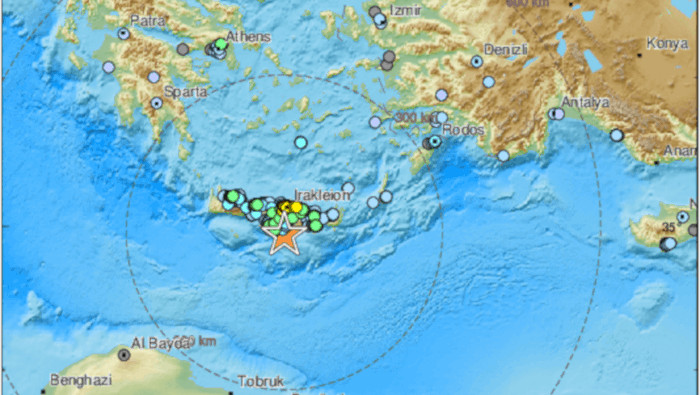 Reportes publicados en las redes sociales mencionaron que el sismo se sintió en localidades de Italia, Israel y Egipto.
