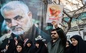 El pueblo iraní promete hacer justicia al líder iraní asesinado a manos del imperio estadounidense.  