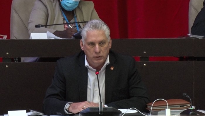 El presidente cubano, Miguel Díaz-Canel, denunció la hostilidad constante por parte de Estados Unidos contra el pueblo cubano.