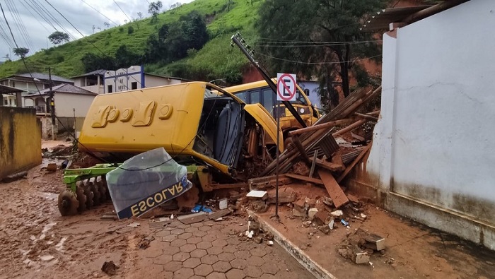 Minas Gerais es el segundo estado más afectado por las precipitaciones en Brasil.