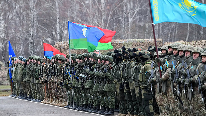 La misión de paz de la OSTC arribó a Kazajistán el pasado día 6 de enero a petición del mandatario kazajo.