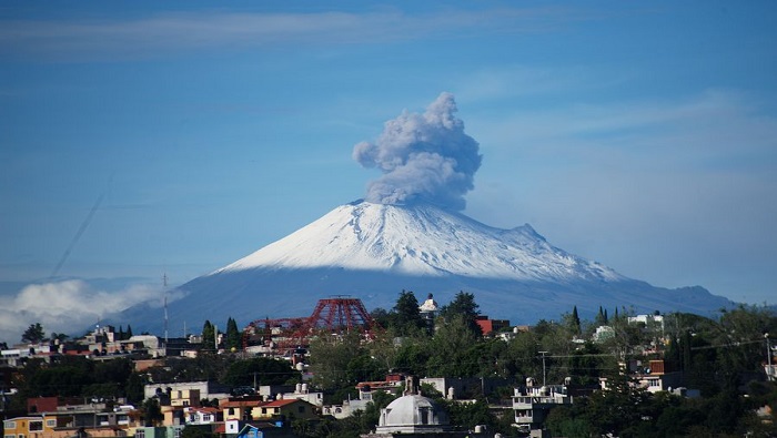 En 2019 había sido la última vez que se declaró la fase amarilla en el volcán Popocatépetl..