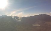 El proceso eruptivo del Turrialba experimentado el lunes pasado, fue el más energético en los últimos dos años.