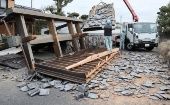 El sismo causó daños a los servicios de agua de al menos 340 viviendas en la ciudad de Nobeoka.
