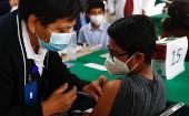  “Tenemos que pedirle a todos los chicas y chicas que por favor se vacunen, y a todos los docentes que por favor se vacunen”, instó el presidente Alberto Fernández. 