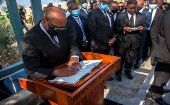 Ariel Henry asumió como primer ministro de Haití, tras el magnicidio a Jovenel Moïse en julio de 2021.