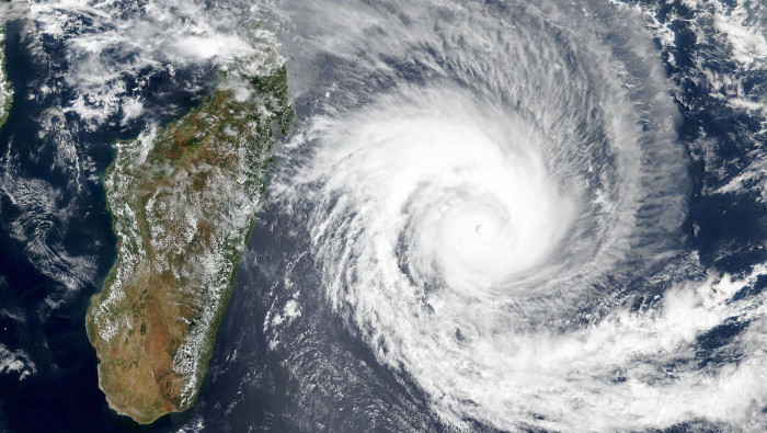 Alrededor de diez tormentas anuales afectan al suroeste del océano Índico.