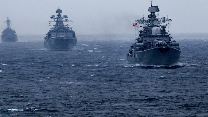 El Ministerio de Defensa de Rusia informó que los barcos de la Flota del Pacífico continuarán sus ejercicios militares planificados.