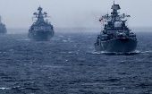 El Ministerio de Defensa de Rusia informó que los barcos de la Flota del Pacífico continuarán sus ejercicios militares planificados.