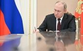 "Lamentablemente, después del golpe de Estado en Ucrania ya no vemos este nivel y esta calidad de cooperación con Ucrania, desapareció", indicó el jefe de Estado ruso.