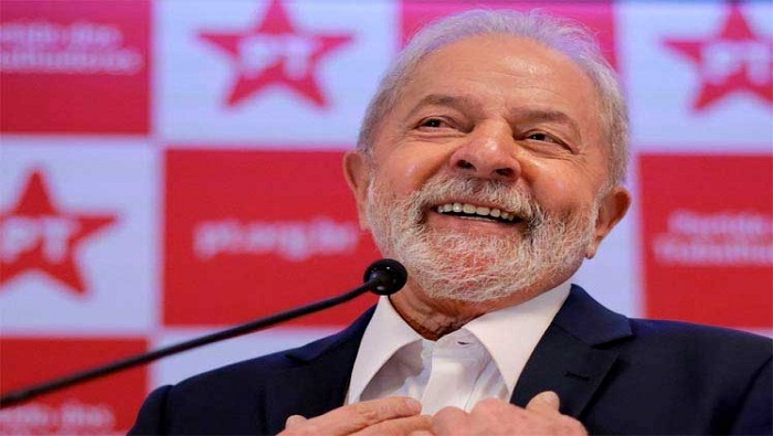 Sondeos recientes sobre las elecciones presidenciales de octubre de 2022 le otorgan a Lula un 42.2 por ciento de intención de voto del electorado, frente al 28 por ciento que respalda al actual gobernante, Jair Bolsonaro.