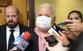 “No tengo nada que jurídicamente me compromete pero sí políticamente se lleva a otro campo", dijo Juan Carlos Ozorio.
