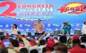 El presidente Nicolás Maduro estableció permanentemente en el Consejo de Ministros las mesas de trabajo del II Congreso de la Clase Obrera.