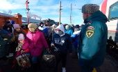 Más de 193.000 personas llegaron a Rusia desde que se decretó la evacuación en las autoproclamadas repúblicas populares de Donetsk y Lugansk.