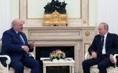 Lukashenko acusó a Ucrania de haber provocado el estallido del conflicto y en particular de tener planes para utilizar armas biológicas o provocar un accidente o autoprovocación en alguna de las centrales nucleares del país.