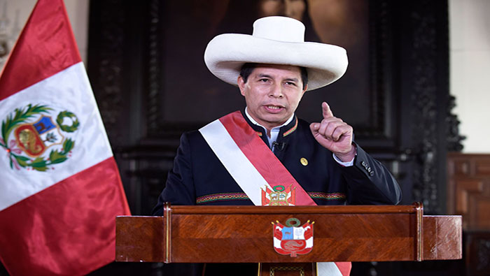 Dicho comunicado se da en medio de presiones por parte del Congreso contra el presidente peruano.